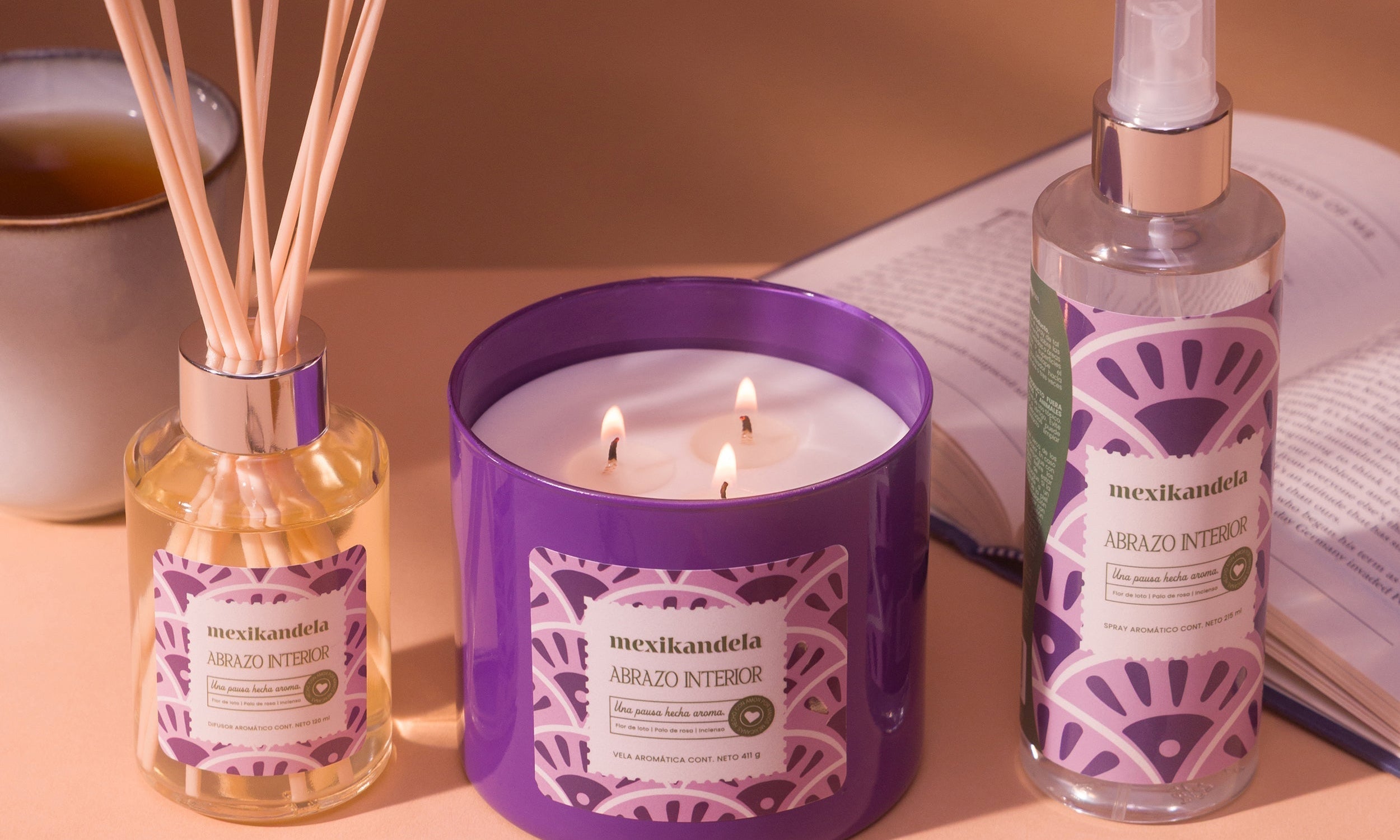 8 aromas, 8 rituales: Encuentra la vela aromática que necesitas hoy