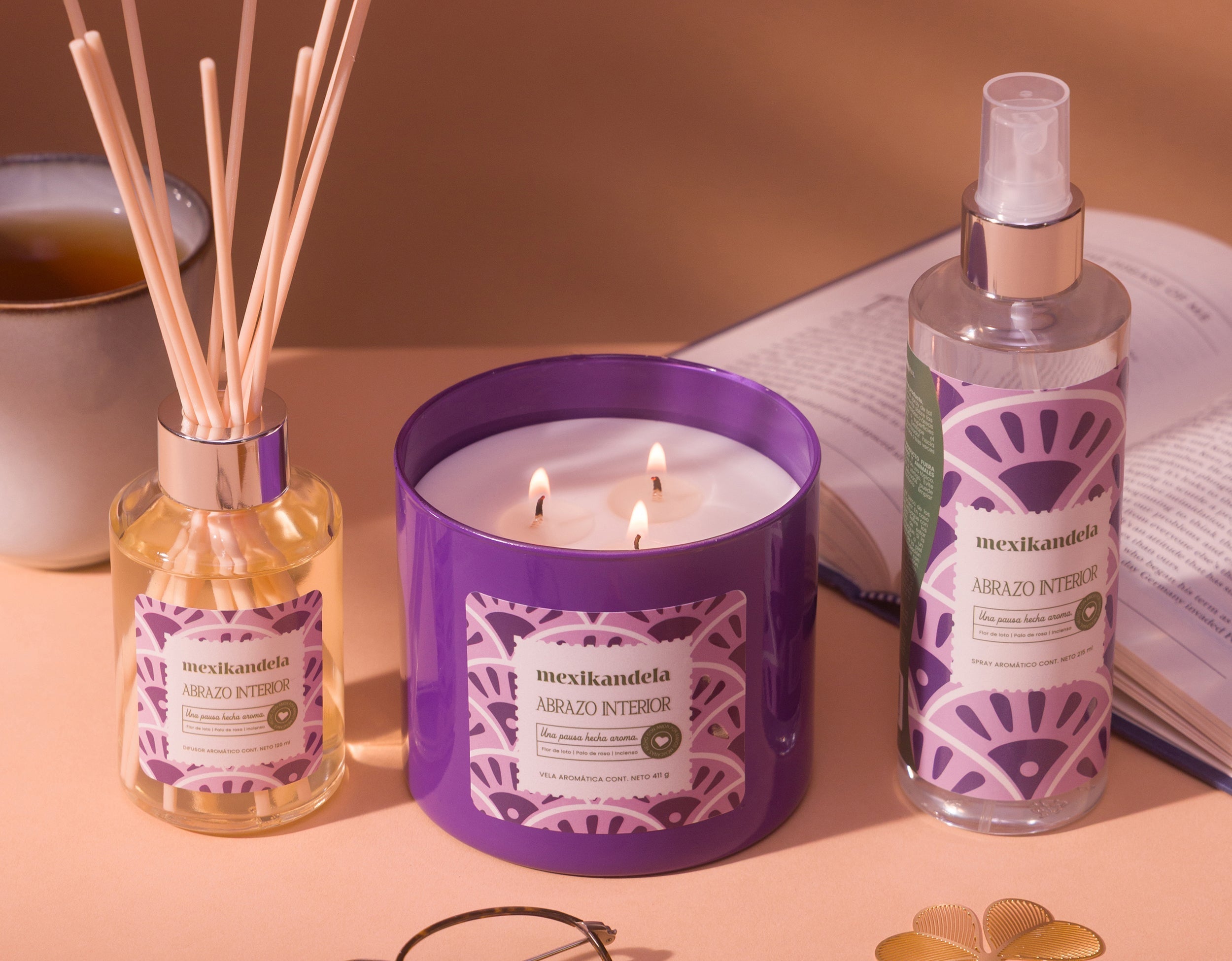 8 aromas, 8 rituales: Encuentra la vela aromática que necesitas hoy